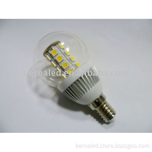 E14 led Corn bulb 360 degree beam angle E27 corn light SMD27leds 5050 bulb